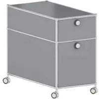 Viasit Rollcontainer »System 4« grau, 42x76x62 cm