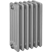 ASW DIN-Gussradiator Berlin grundiert, 27 Glieder, 1.620 mm Breite, 580 mm Höhe, 500 mm Tiefe