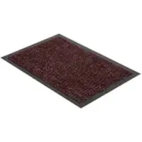 Astra Achat Schmutzfangmatte, Phthalatfrei, rot meliert C.010 , Maße: ca. 80 × 120 cm