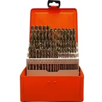 Projahn Spiralbohrer-Set SPEED, HSS-Co, 50-teilig, Ø 1-5,9 mm / 0,1 mm Schritte, in Bohrerkassette
