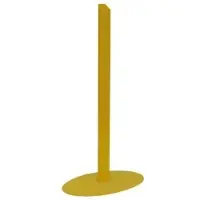 Novocal GmbH Desinfektionsmittelsäule Desicenter, farbig RAL 1023 , Farbe: gelb