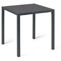 Vermobil Kleiner Beistelltisch Quatris 60x60x75 cm schwarz