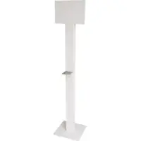 JM Metzger COSMOS Hygienestation für Desinfektionsmittelspender BS1000-W , Farbe: weiß