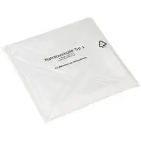 BB-Verpackungen 10 x Matratzenhülle Typ 1 (1300 x 2350 mm) robust reißfest 30 my Aufbewahrungshülle Umzugsmaterial Schutzhülle