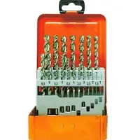 Projahn Spiralbohrer-Set UF-L, HSS-Co, 19-teilig, Ø 1–10 mm / 0,5 mm Schritte, in Bohrerkassette