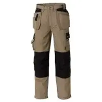 TeXXor Handwerker Bundhose PANAMA, Canvas, khaki/schwarz 4311,4312,4314,4317 , 1 Stück, Größe: 48
