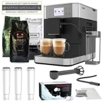 KitchenAid Kaffeevollautomat KF7 5KES8557EBK - Set mit 3 kg Kaffee und Zubehör