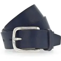 Vanzetti Gürtel 35mm Full Leather Belt W75 Marine