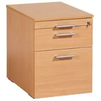 Geramöbel Rollcontainer »New York« mit Hängeregistratur braun, 43x56.6x60 cm