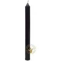 Jaspers Kerzen Leuchterkerzen schwarz Ø 22 x 250 mm, 1 Stück