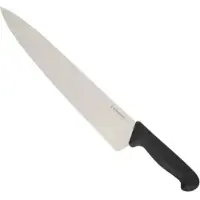 Schneider Kochmesser mit Kunststoffgriff 260802 , Klingenlänge: 31 cm, Grifffarbe: schwarz