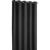 Arsvita Verdunkelungsgardine Ösen Shadow 270x245 cm Schwarz