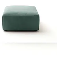 KAWOLA POLSTERHOCKER RANI Smaragdgrün Cord