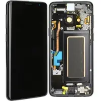 Samsung LCD-Kompletteinheit für Galaxy S9 G960F, Midnight Black