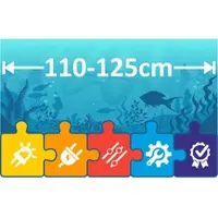 LEDaquaristik GmbH PRO2 LED Aufsatzleuchte für 110 bis 125cm Aquarium Beleuchtung | Komplett-Set