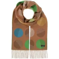 Fraas Schal Cashmink-Scarf With Dots Camel Brush