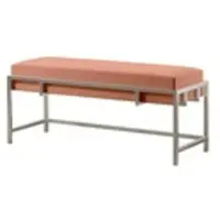 Möbel Kraft Polsterbank Lamo , rosa/pink , Maße (cm): B: 100 H: 45