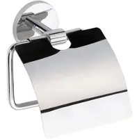 BRILLANTBAD BALFA Papierrollenhalter mit Deckel Zink Chrom poliert für Bad & WC >> zum Bohren