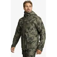 RevolutionRace Trace Silent Pro 2L Jacket Herren Camo Deep Depths, Größe:L - Jacken > Regen- & Hardshelljacken - Grün