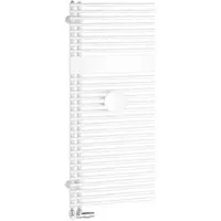 Kermi Design-Heizkörper „Credo Half round“ 60 × 140 cm in Weiß (RAL 9016)
