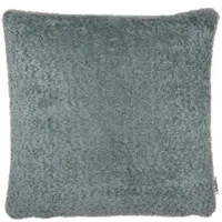 Lazis Kissenhülle Celadon 45 x 45cm Boucle taubenblau