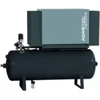 Aerotec Industrie Kompressor CK 20-10/270 Liter SILENT liegend V - 1 stufig ÖLFR