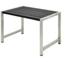 Meingartenversand.de Bistrotisch Café - Terrassentisch aus Kiefern-/Fichtenholz in Natur - Gartentisch im Maß 127 x 77 x 73 cm - Outdoortisch für Terrassen & Sitzplätze
