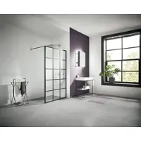 Kermi XDWW2090203PK Walk-In Dark Edition WW2 0900x