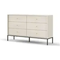 Möbel Kraft Kommode ¦ beige ¦ Maße (cm): B: 154 H: 91