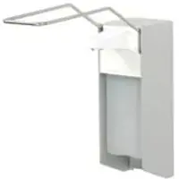 Gelzenleuchter UNIversal-Spender mit extra langem Armhebel UNI05XLWV , Aluminium-Gehäuse, weiß beschichtet