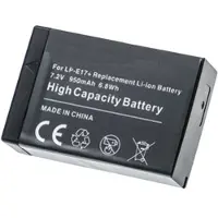AccuCell Akku wie Canon LP-E17 für EOS 77D, 200D, 250D, 750D, 760D, 800D, 850D, 8000D, M3, M5, M6, R8, 950mAh