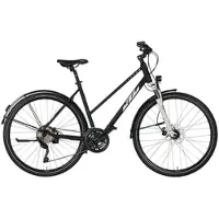 Ktm Avenza Cross Street Damen schwarz(weiß/berry) 2025 - 28" - 56 cm