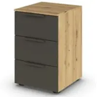 Möbel Kraft Nachttisch Flipp ¦ holzfarben ¦ Maße (cm): B: 40 H: 61