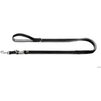 Hunter Verstellbare Führleine Neopren 25/300, schwarz/grau