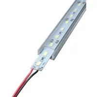 V-TAC LED Aluschienen transparent Set aus Alustrip und Schiene Profil A 1m Kaltweiß 1 Meter