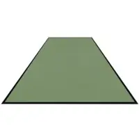 M&A Matting Schmutzfangmatte Colorstar, kaktusgrün, waschbar, glatter Rücken 746085300150-C56 , Maße (B x T): 85 x 300 cm