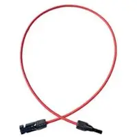 Basic Solar 10m vorkonfektioniertes Solarkabel H1Z2Z2-K 4 mm2 rot inkl. MC4 Stecker u. Buchse
