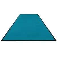 M&A Matting Schmutzfangmatte Colorstar, seeblau, waschbar, glatter Rücken 7460115180150-C21 , Maße (B x T): 115 x 180 cm