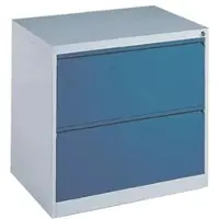 Californian Products CP Hängeregistraturschrank A4 blau, 78.7x73.3x59 cm