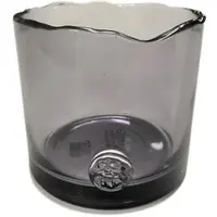 Wmg Glaszylinder Organic Smoke - H: 30 cm / Ø 15 cm