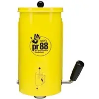 Ursula Rath GmbH rath's pr 88 Wandspender, Sparsamer Edelstahlspender mit Hebelfunktion, für 1,6 Liter - Spenderkartuschen