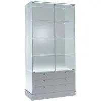 JTI-Vitrine Glas Vitrine mit Schubladen JT-L100CS