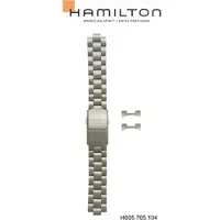 Hamilton - Khaki Aviation Band-set Edelstahl H695.765.104 - silber
