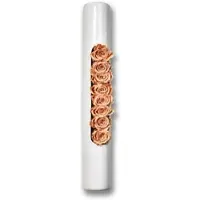 Flowerbox Infinity-Bloom Tube - weiß/rosé - 40x6,5 cm