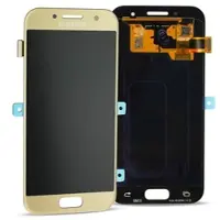 Samsung LCD-Kompletteinheit für Galaxy A3 2017 A320F, gold