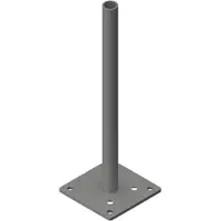 MR-Zaun Nova Konsole zum Aufdübeln von BPC & Alu Pfosten