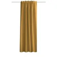 HOMEbasics Fertigschal , gold , Maße (cm): B: 135 H: 160
