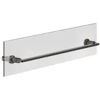 Gessi Inciso Handtuchhalter 600 mm, Montage an Glaswand, 58617