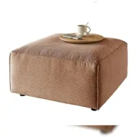 KAWOLA POLSTERHOCKER RANI Braun Cord