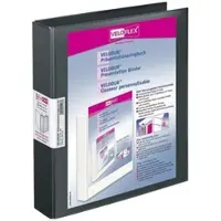 Veloflex 10er-Pack Präsentationsringbuch »VELODUR« 4148186 schwarz, 4.6 cm
